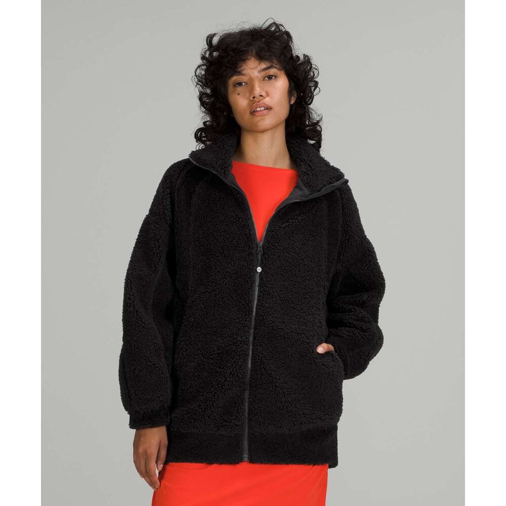 lululemon athletica Black Teddy Jacket